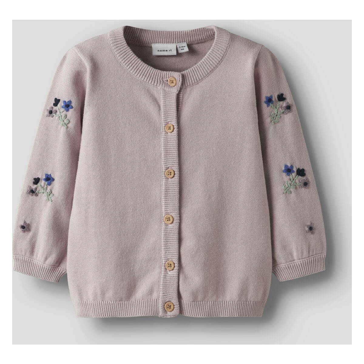 Name It jopa DR 13246466 NBFNUSSY LS KNIT CARD D Vijolična 56