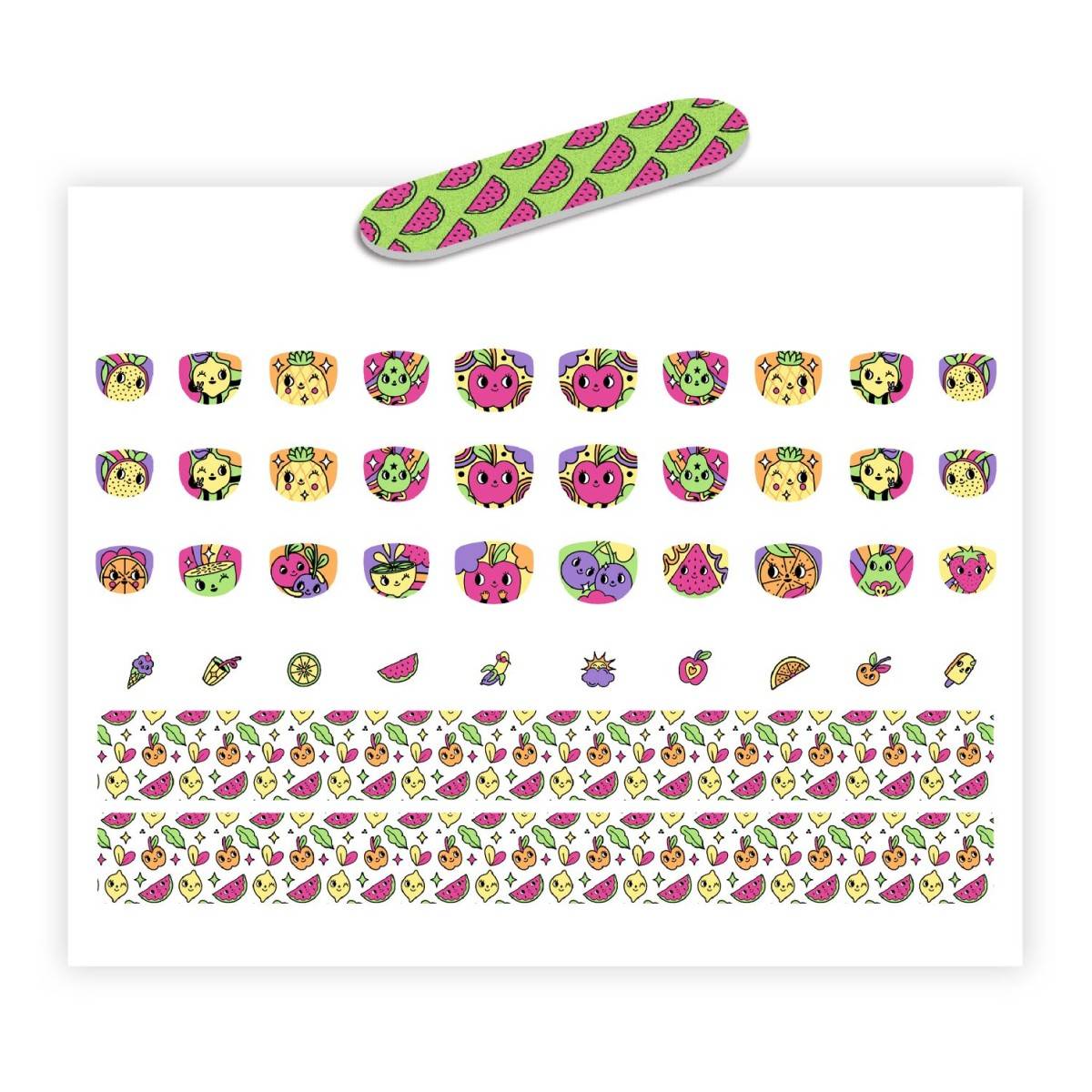 DJECO Naljepnice za nokte - Voće DJ09240