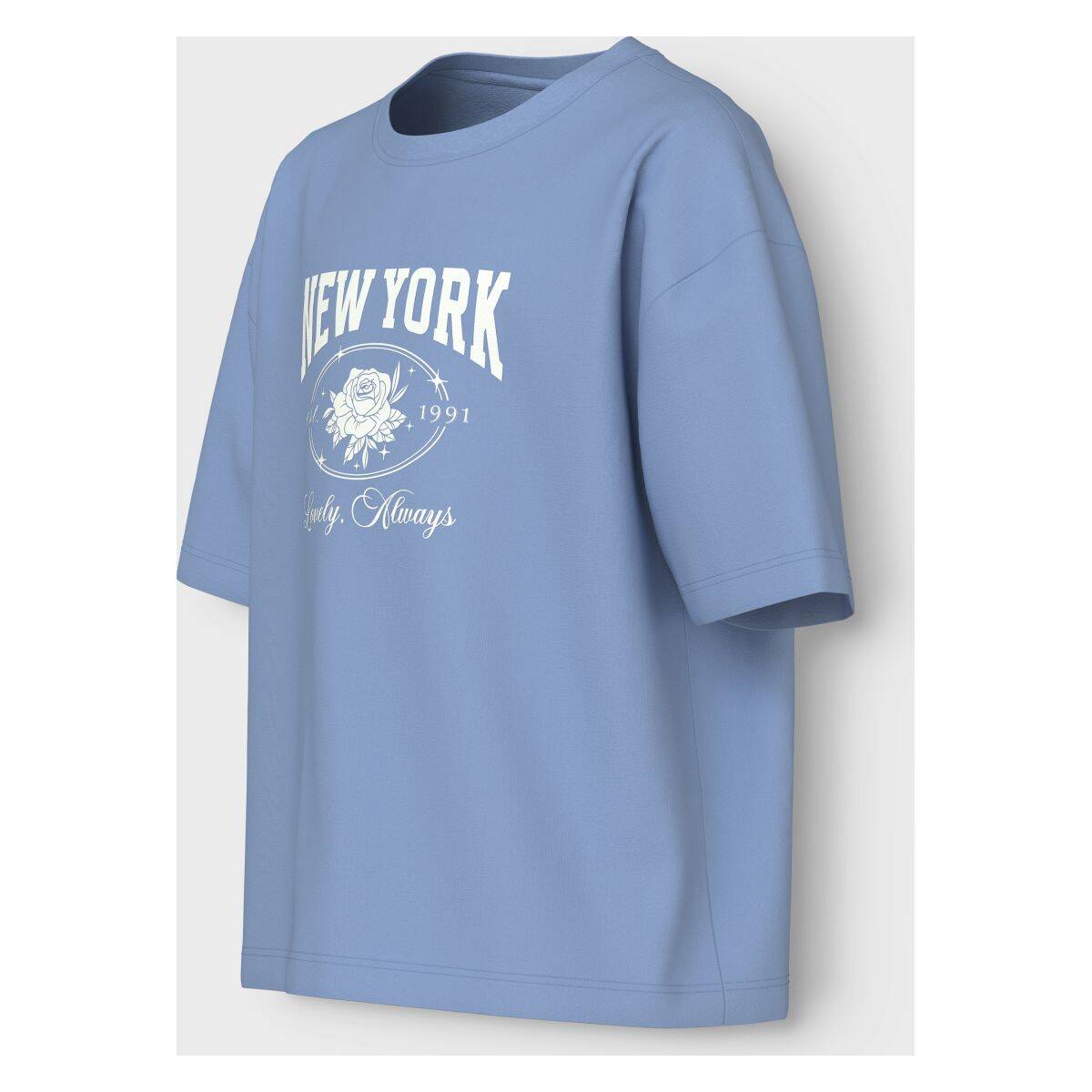 Name It majica KR 13241645 NKFVEEN D Modra 122/128