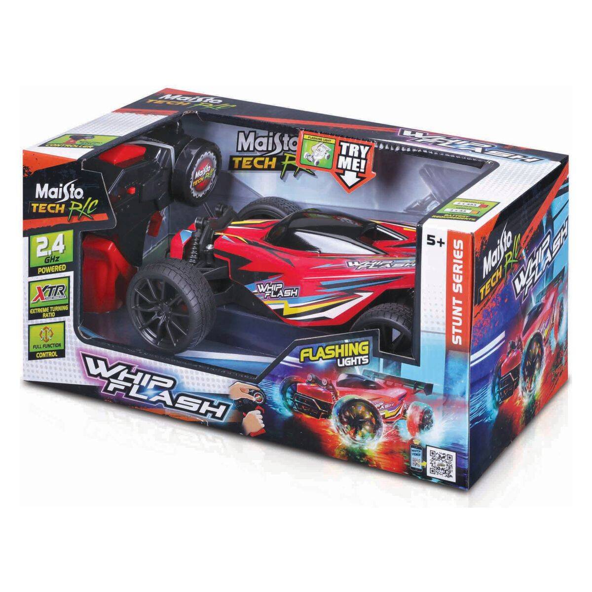 Maisto avtomobil R/C WhipFlash 2,4 GHz rdeča