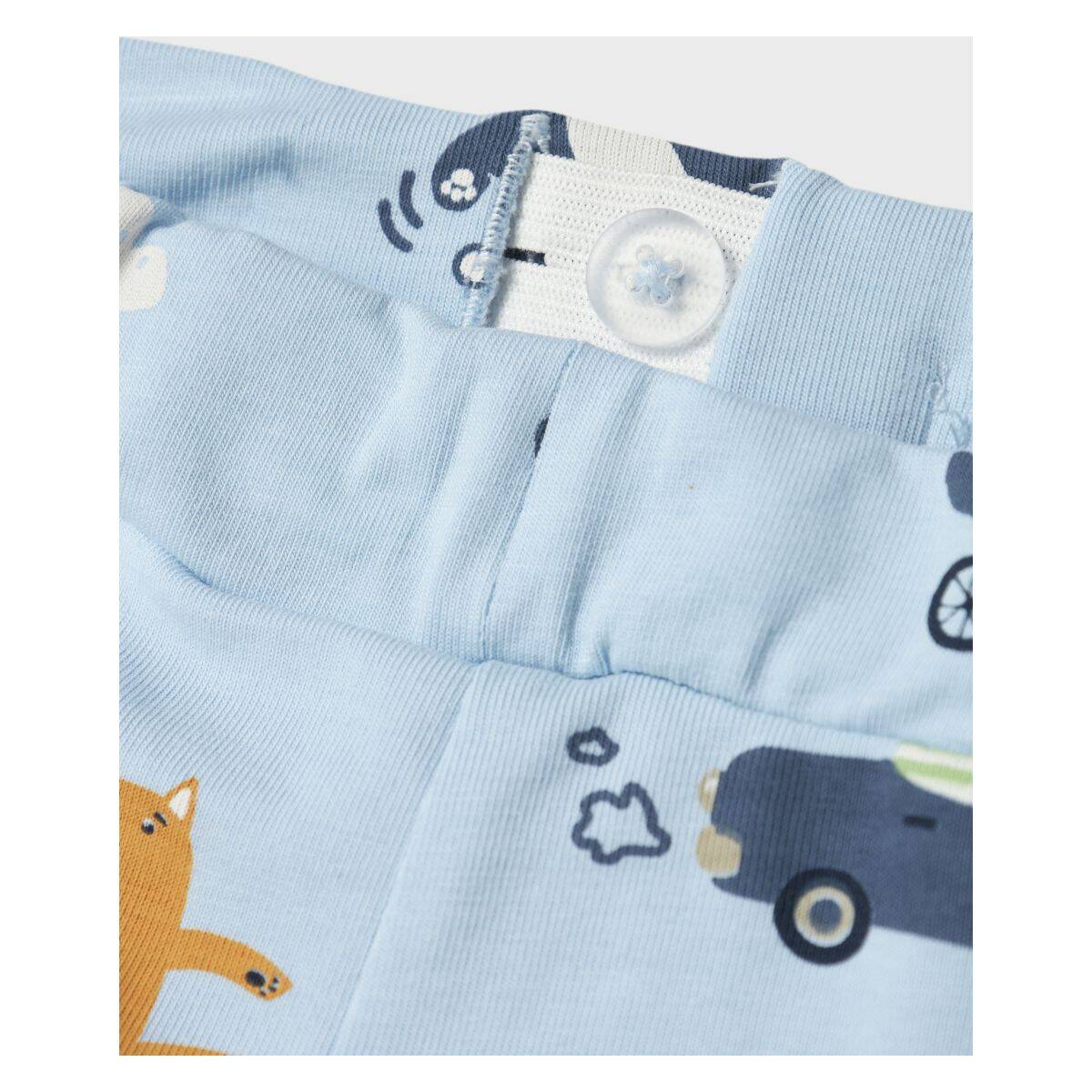 Name It hlače trenirka DH 13226072 NBMVROELS F Bež 74