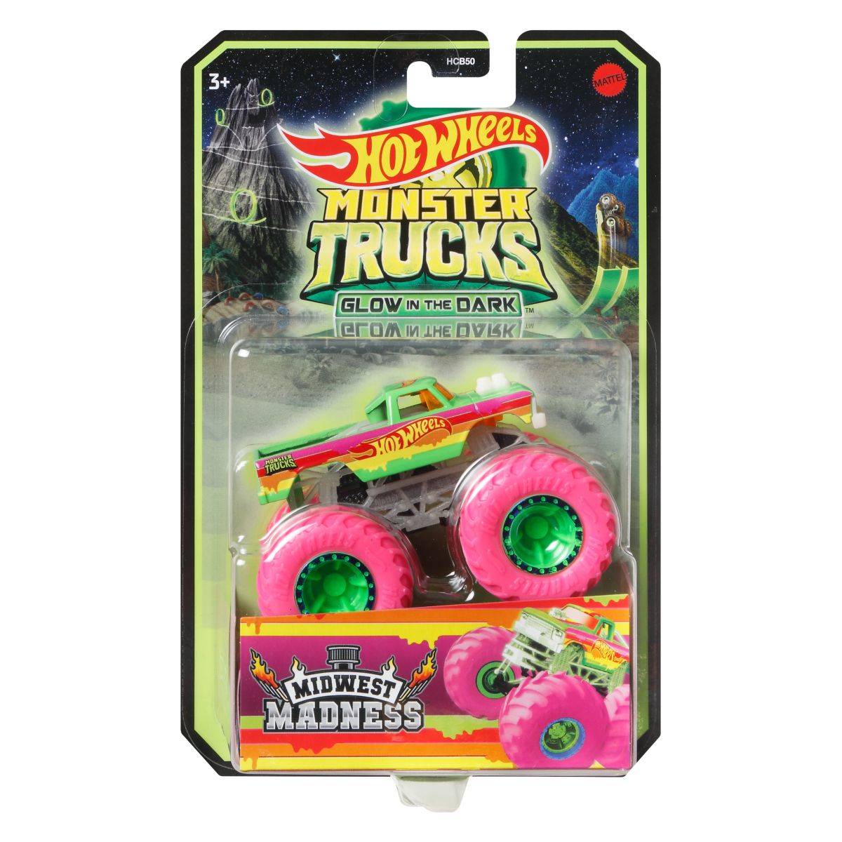 HOT WHEELS Monster truck svijetli u mraku