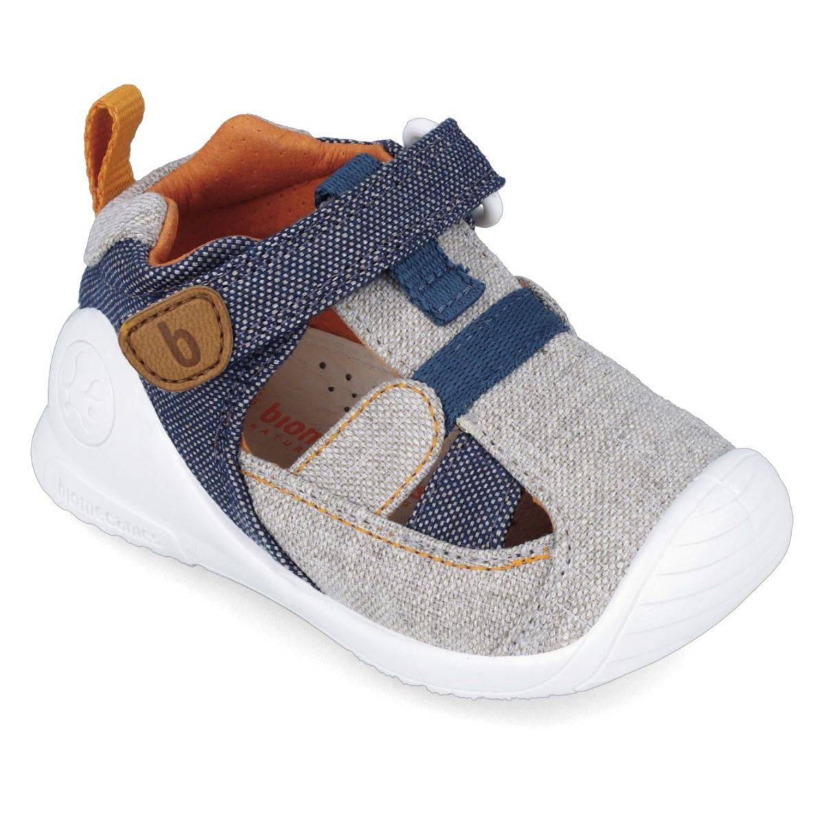 Biomecanics čevelj nizek 242186B F gris y azul marino (moncabrer) 23
