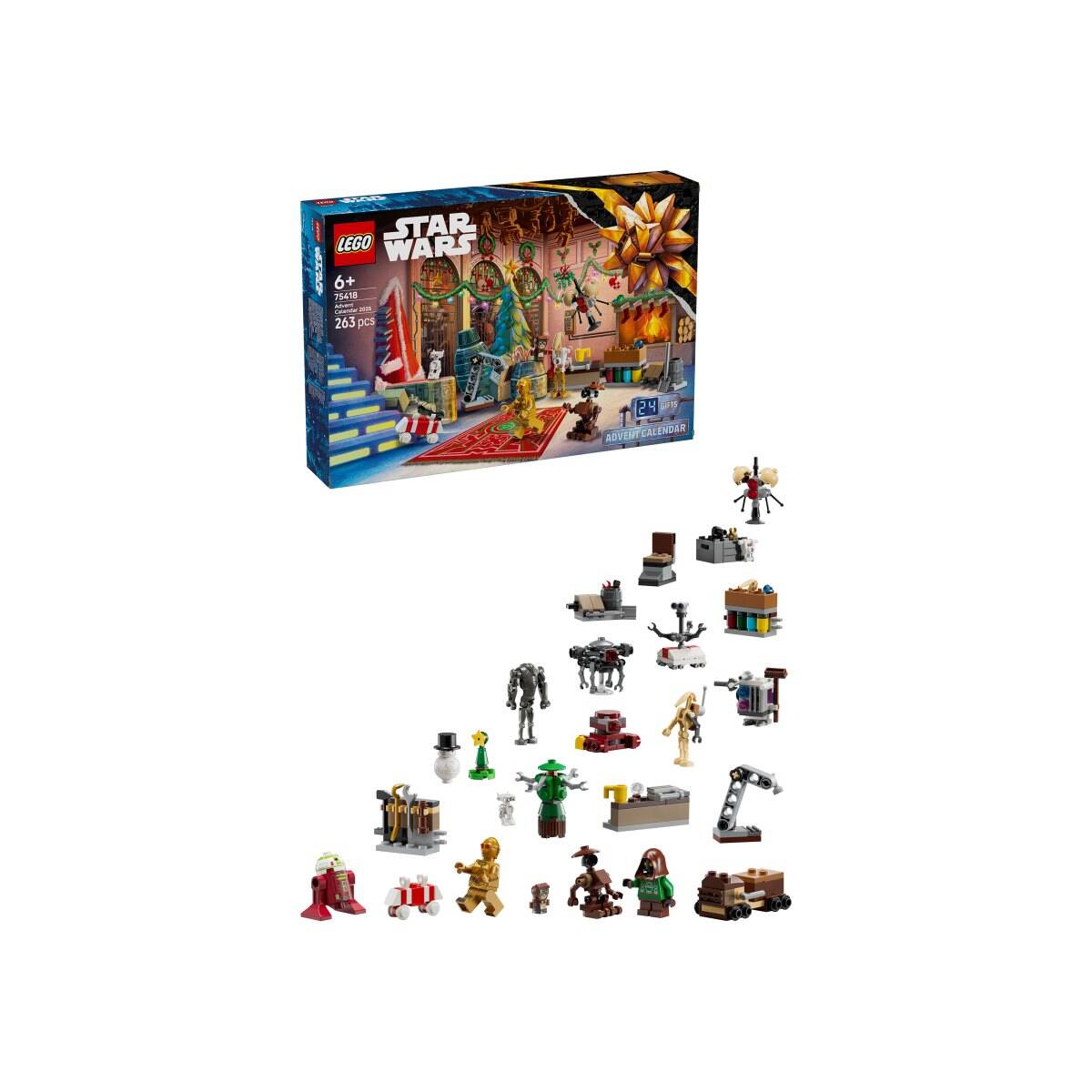 LEGO® STAR WARS™ 75418 Adventski kalendar 2025.