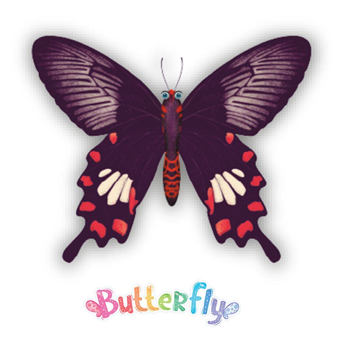 Sbabam Metuljček Butterfly