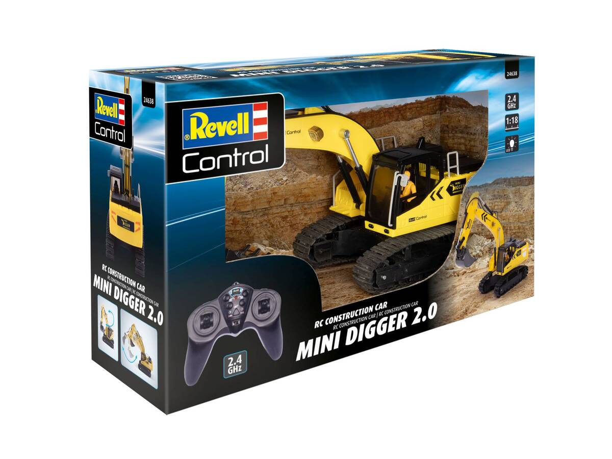 Revell Gradbeni kopač mini 3 v 1 RC