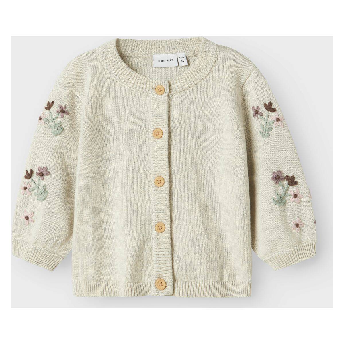 Name It jopa DR 13246466 NBFNUSSY LS KNIT CARD D Bež 56