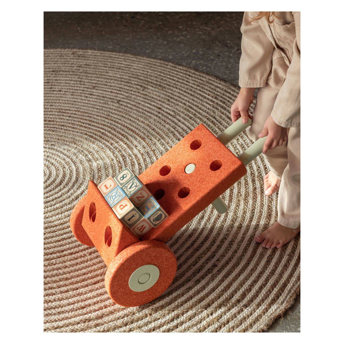 Modu Dreamer set, Burnt Orange/Dusty Green