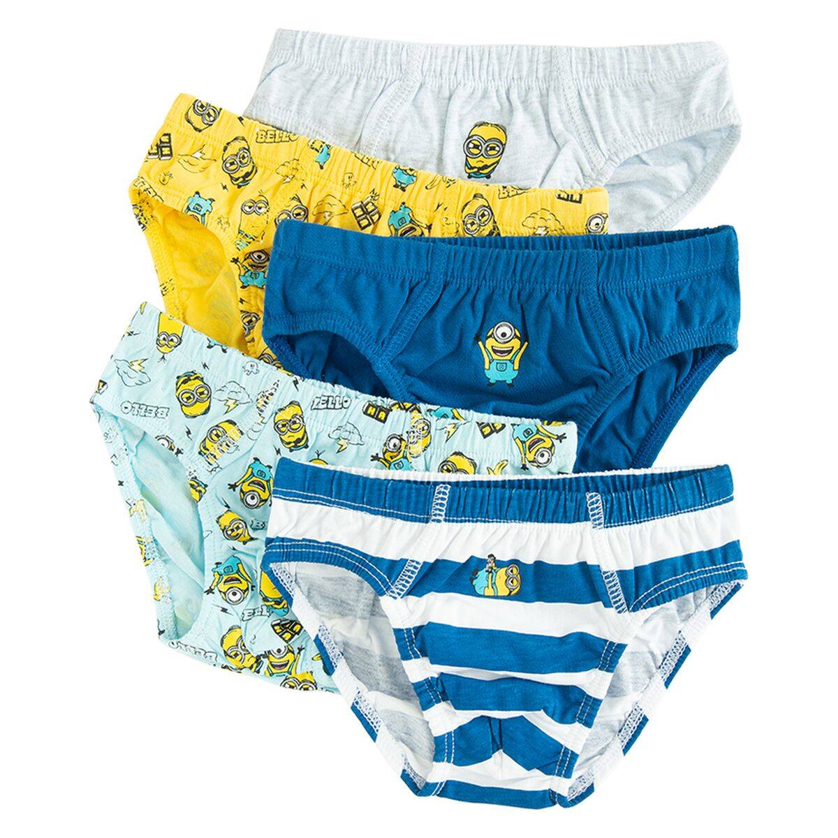 Cool Club spodnje hlače slip 5 kosov LUB3112277-00 MINIONS F Večbarvno 98/104