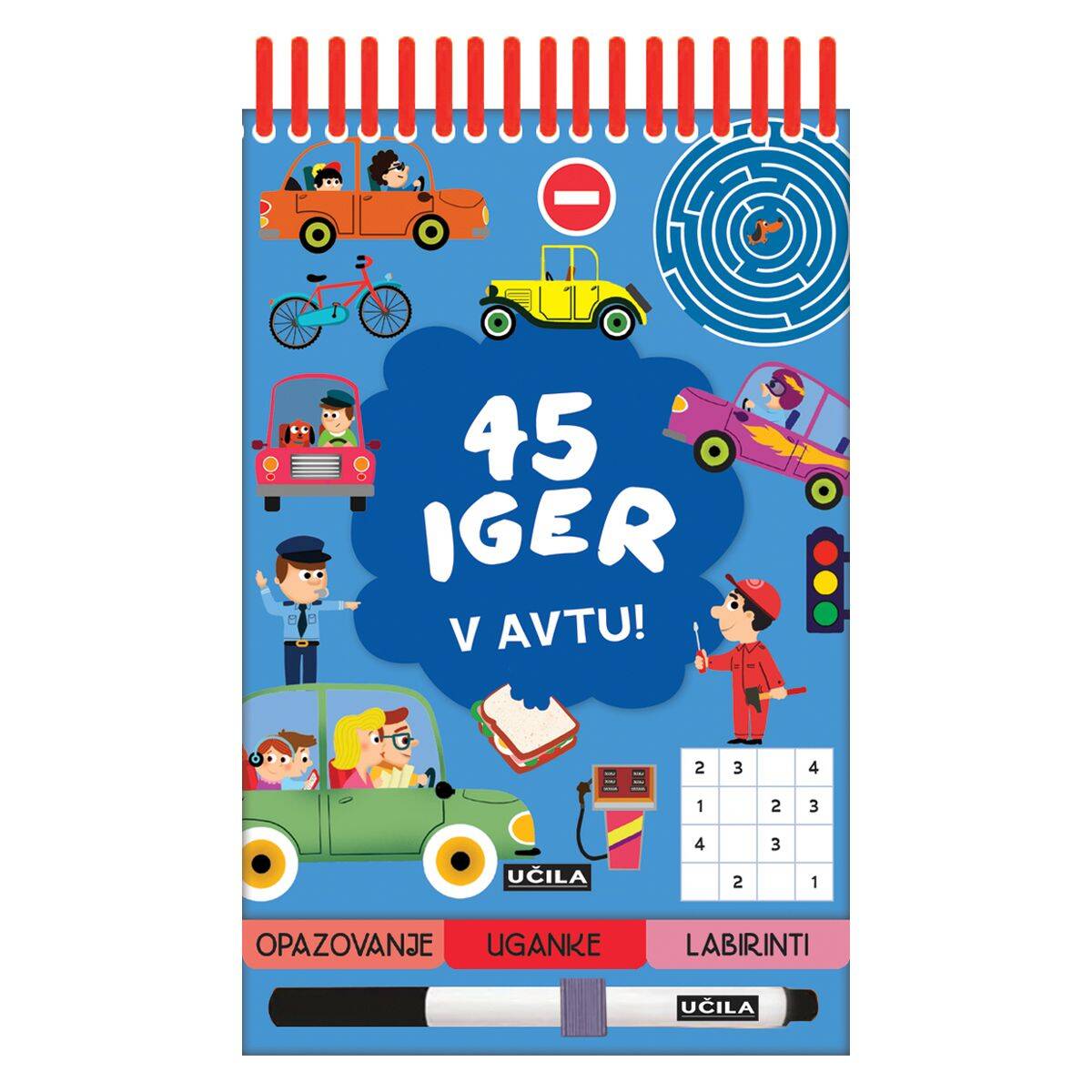 Učila v avtu! 45 iger