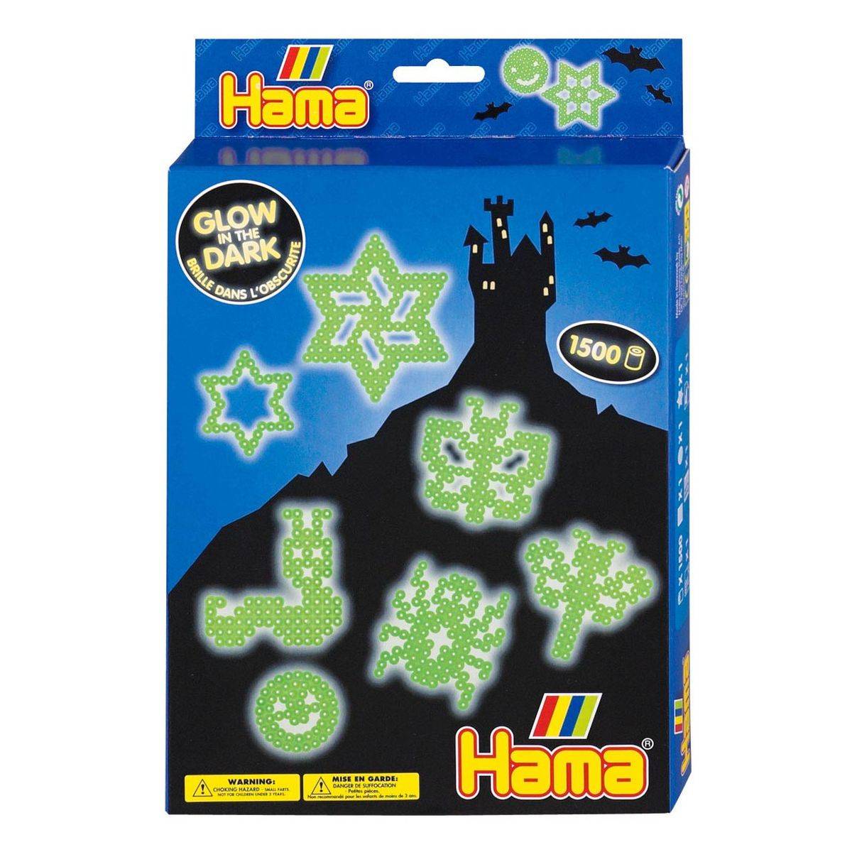Hama Set perlic, ki se svetijo v temi, 1500 kos 3414