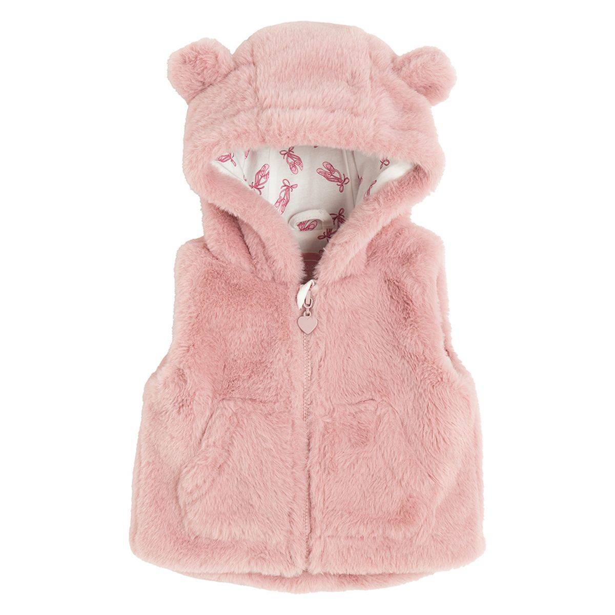 Cool Club brezrokavnik CCG2900496 D roza 74