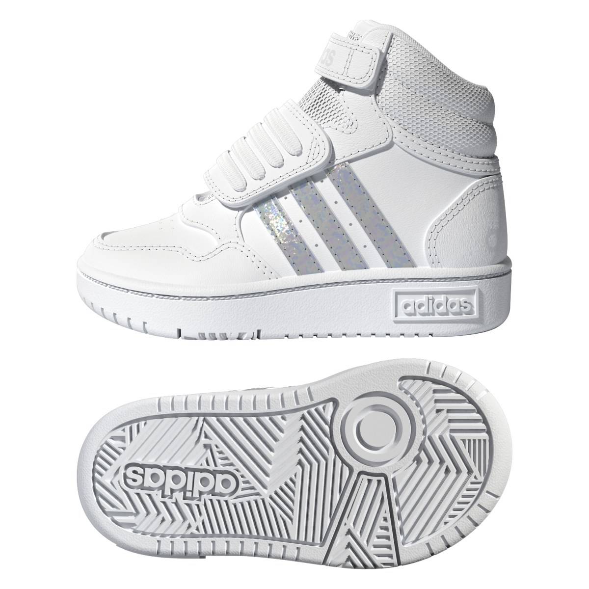 Adidas športni copat HP2660 HOOPS MID 3.0 AC I U white 27