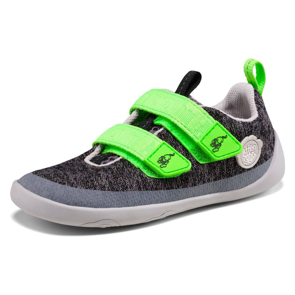 Affenzahn čevelj nizek Knit Happy Panther 00397-80028 barefoot F grey 24