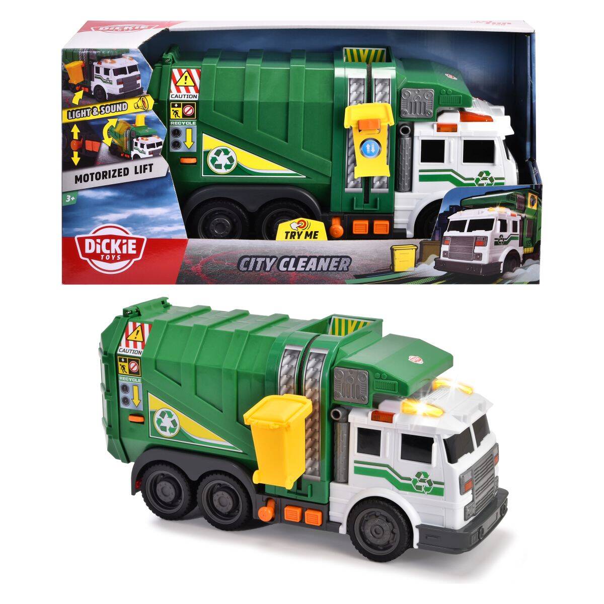 DICKIE smetlarski kamion 39 cm