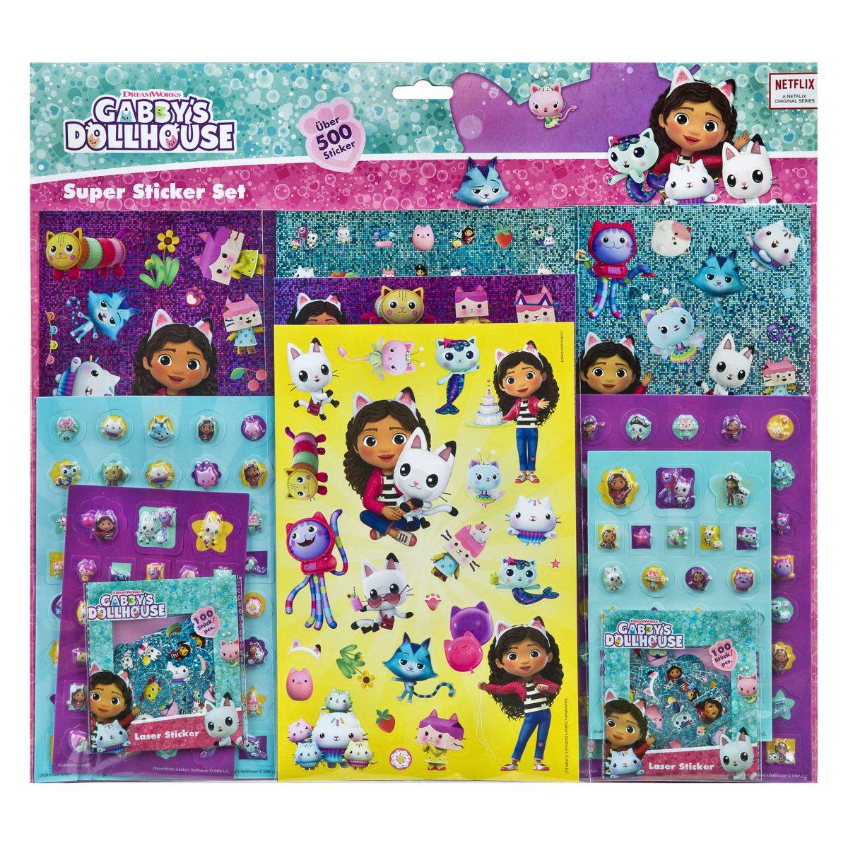 Undercover nalepke 500 kos Gabby's Dollhouse