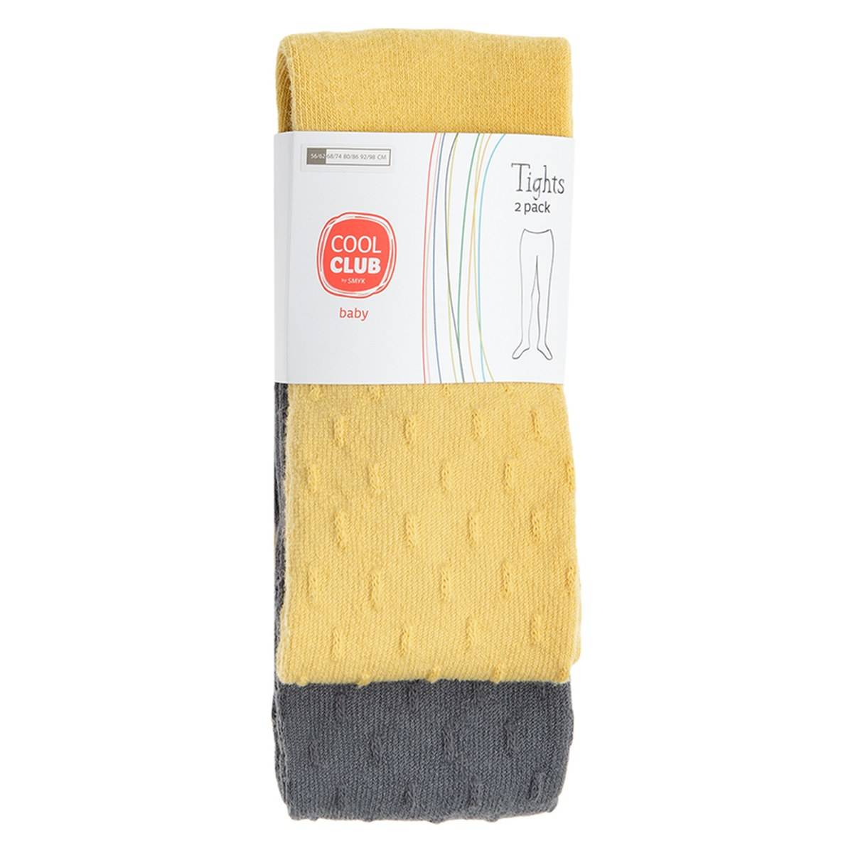 Cool Club žabe 2 kosa CHG2500812-00 D Večbarvno 68/74