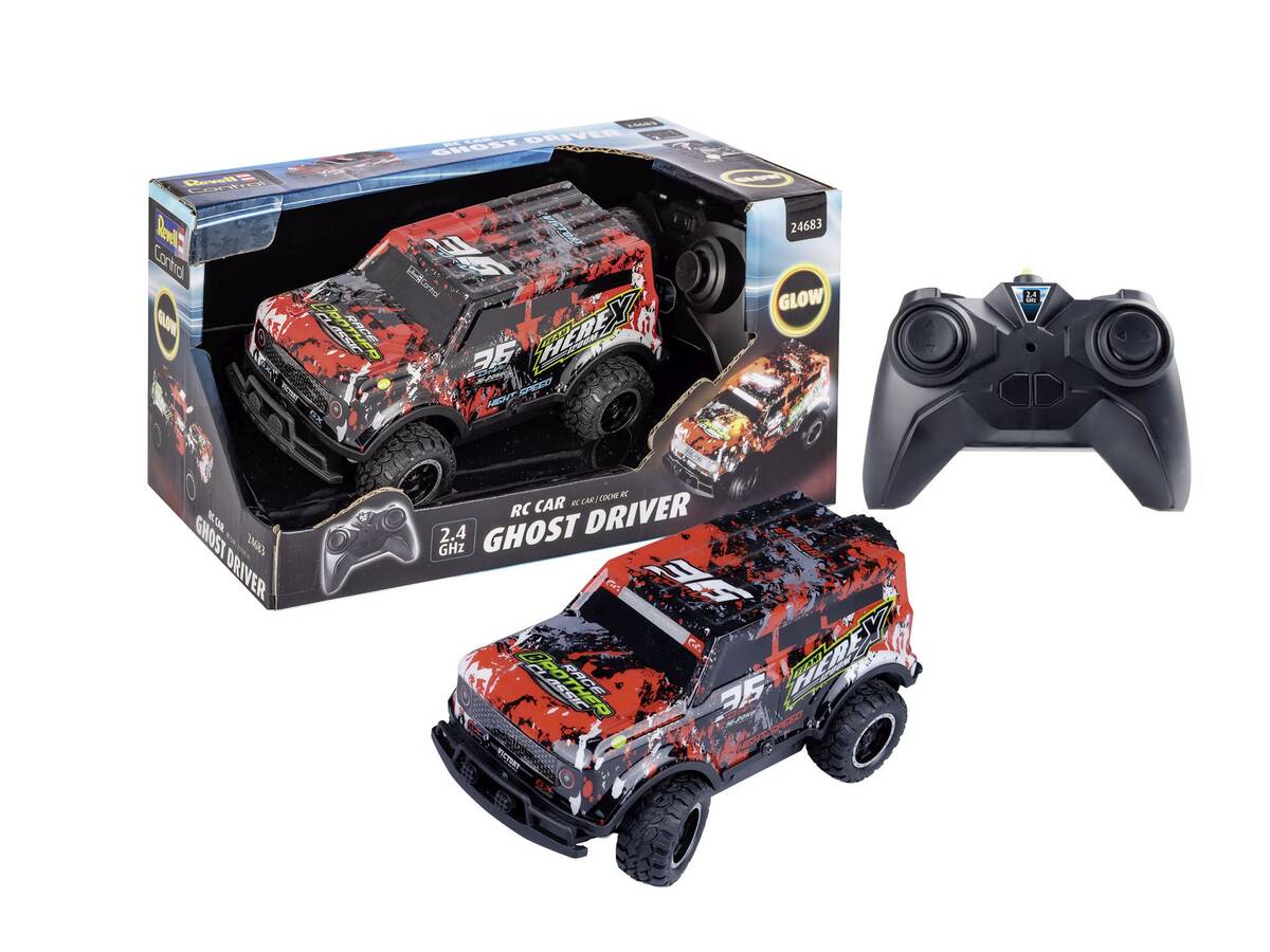 Revell avtomobil na daljinsko vodenje Ghost Driver - Red