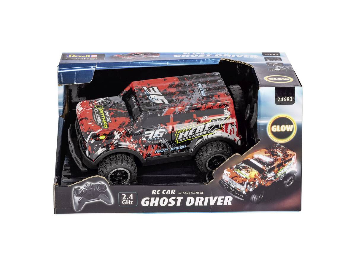 Revell avtomobil na daljinsko vodenje Ghost Driver - Red