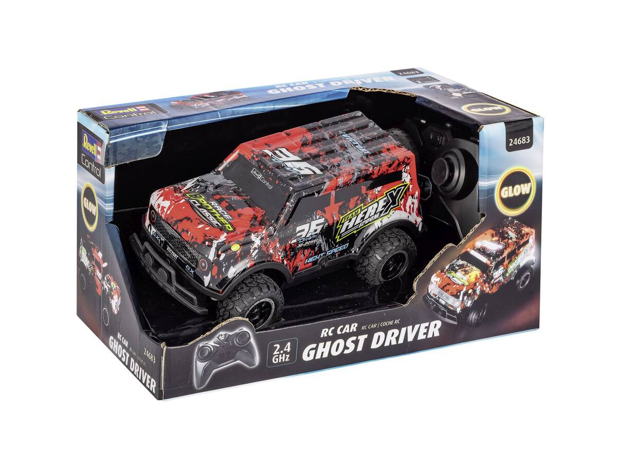 Revell avtomobil na daljinsko vodenje Ghost Driver - Red