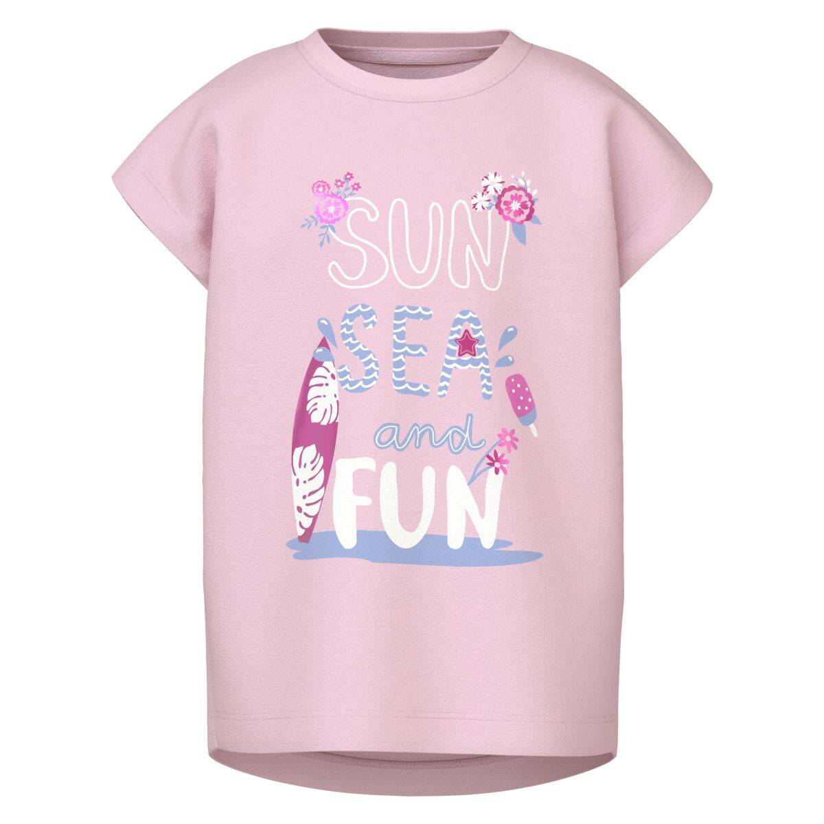 NAME IT majica KR 13228144 NMFVIOLET Ž Roza 104