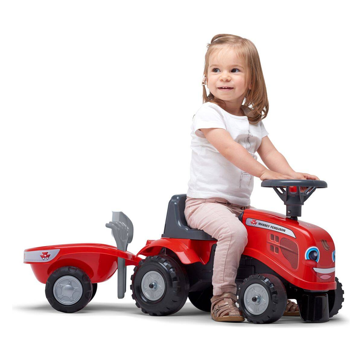 FALK traktor guralica s prikolicom Ferguson  241C