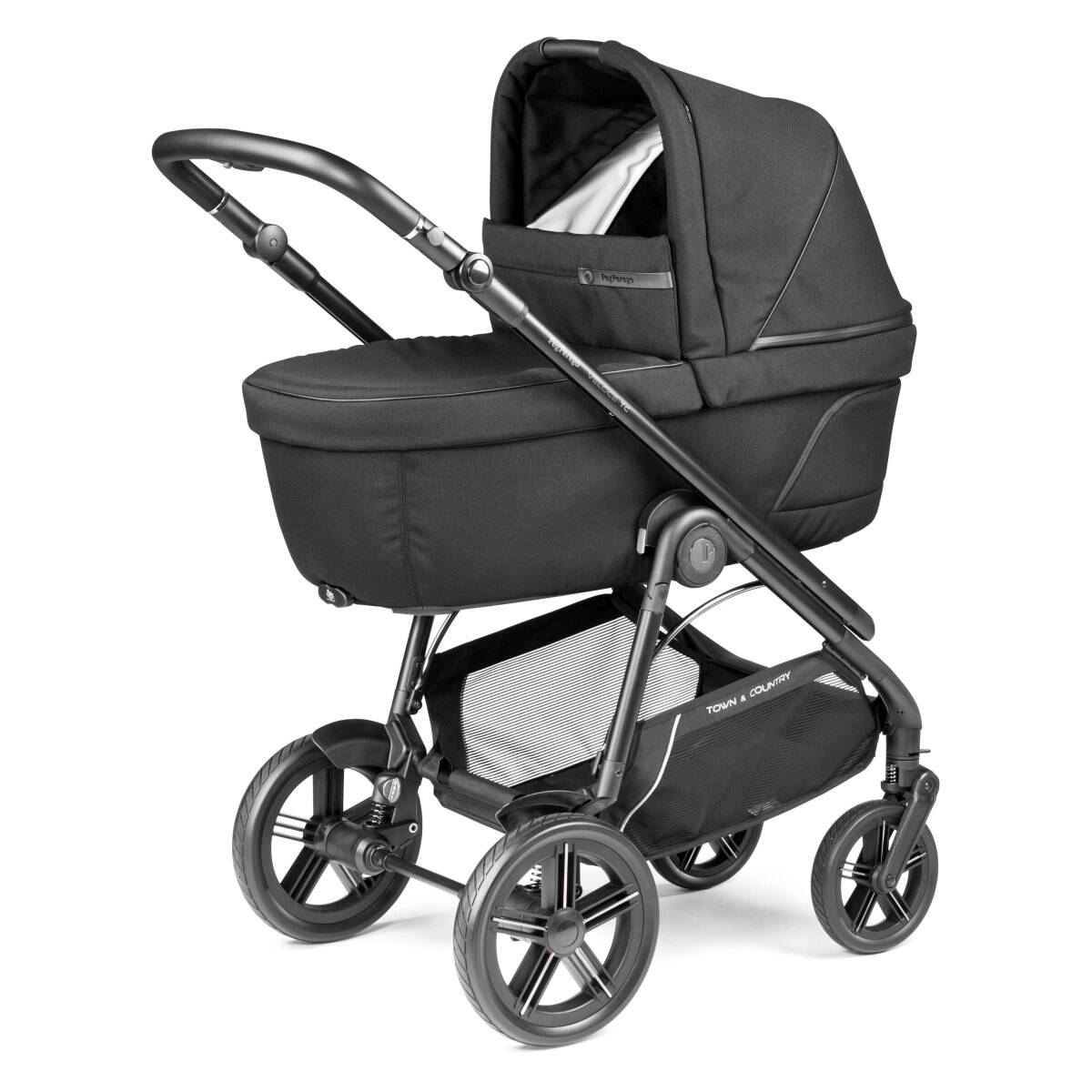 Peg Perego Voziček 2v1 Belvedere Veloce TC Belvedere true black