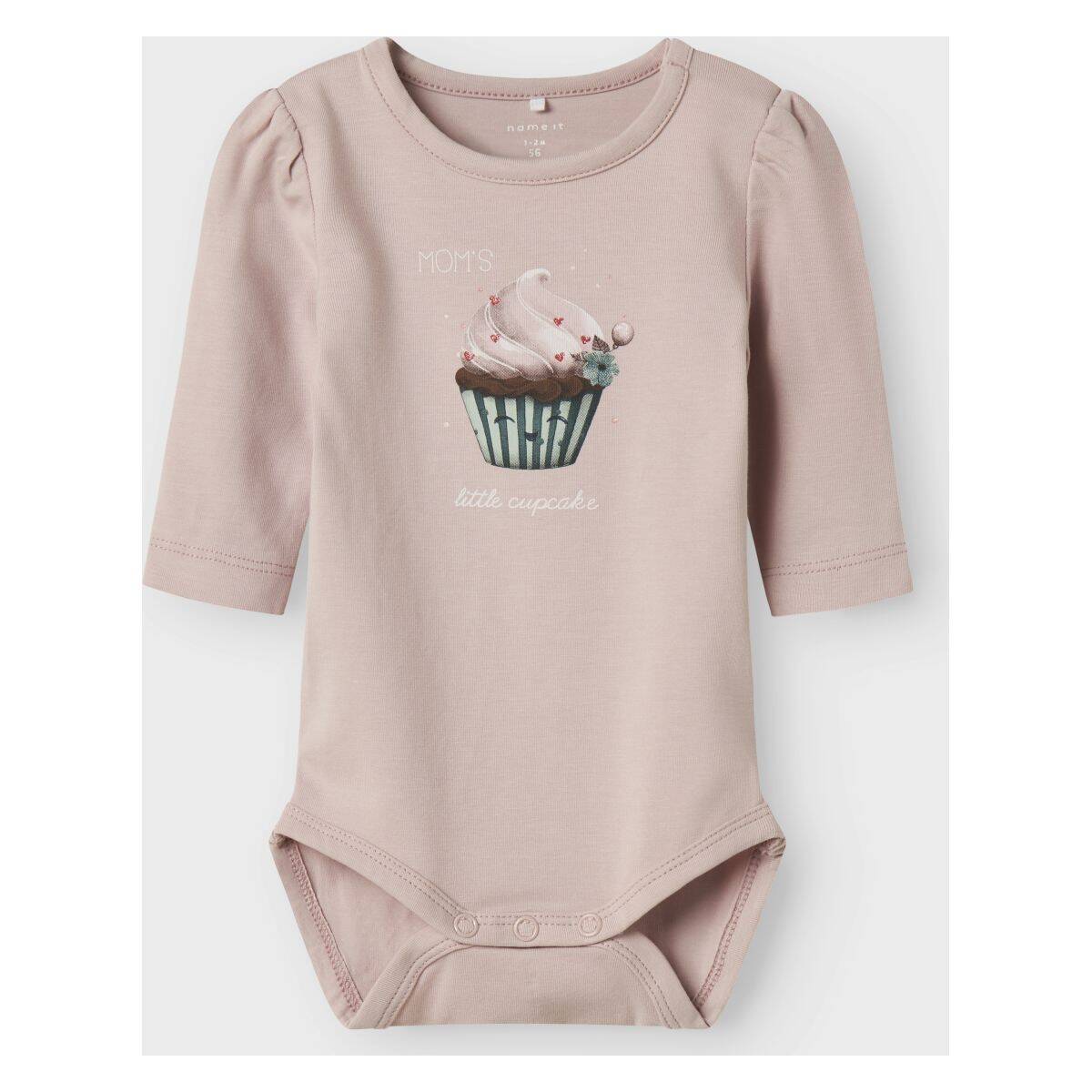 Name It zg. deli bodi DR 13246475 NBFNUCAKE LS BODY BOX D Vijolična 62