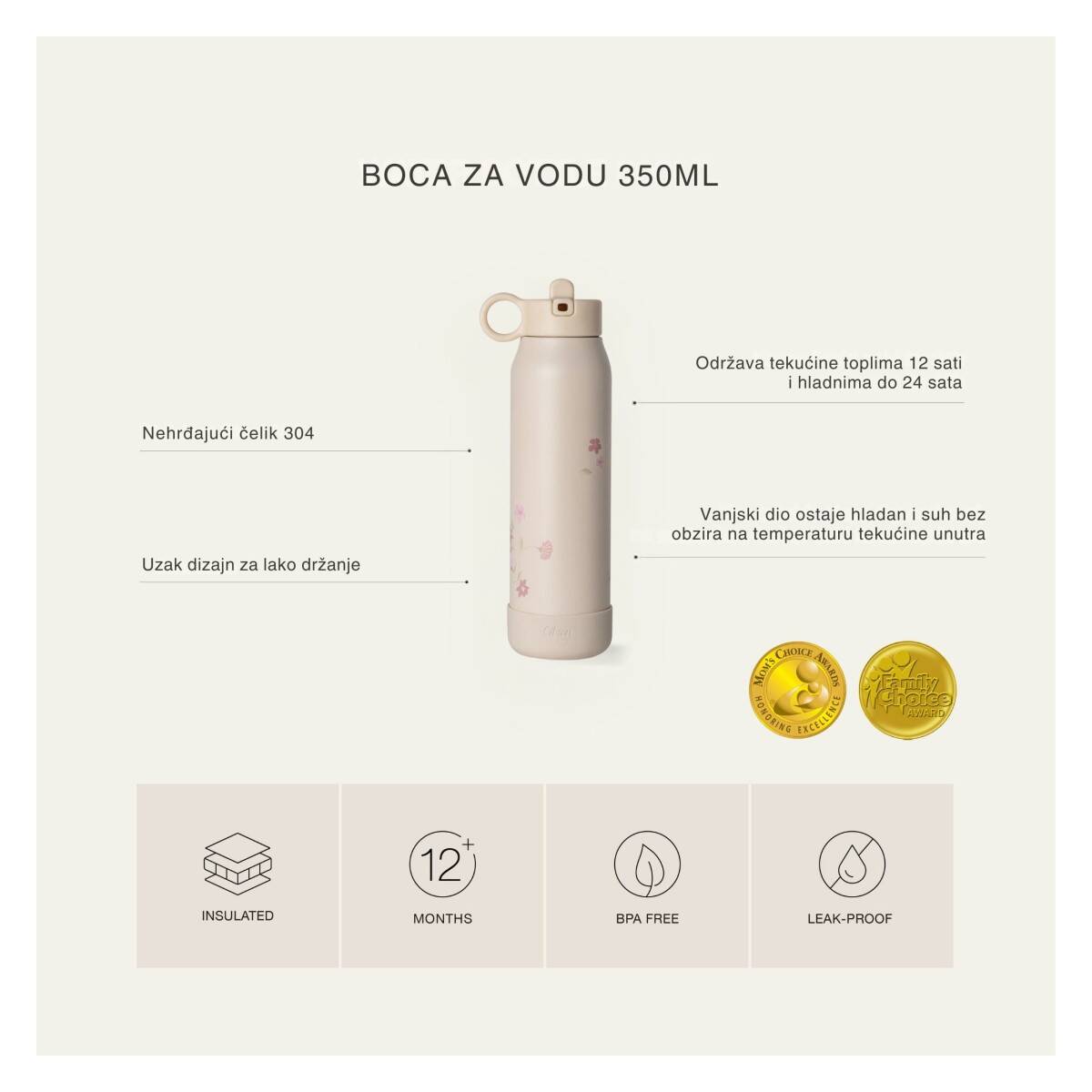 CITRON Boca za vodu Vehicles 350ml