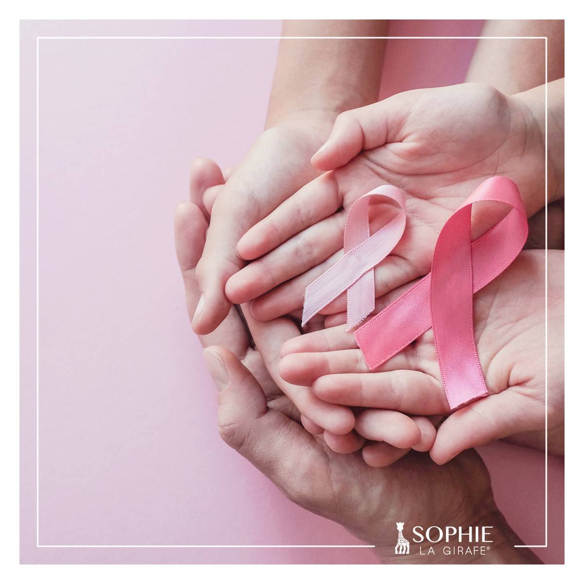 SOPHIE LA GIRAFE privjesak za ključeve pink