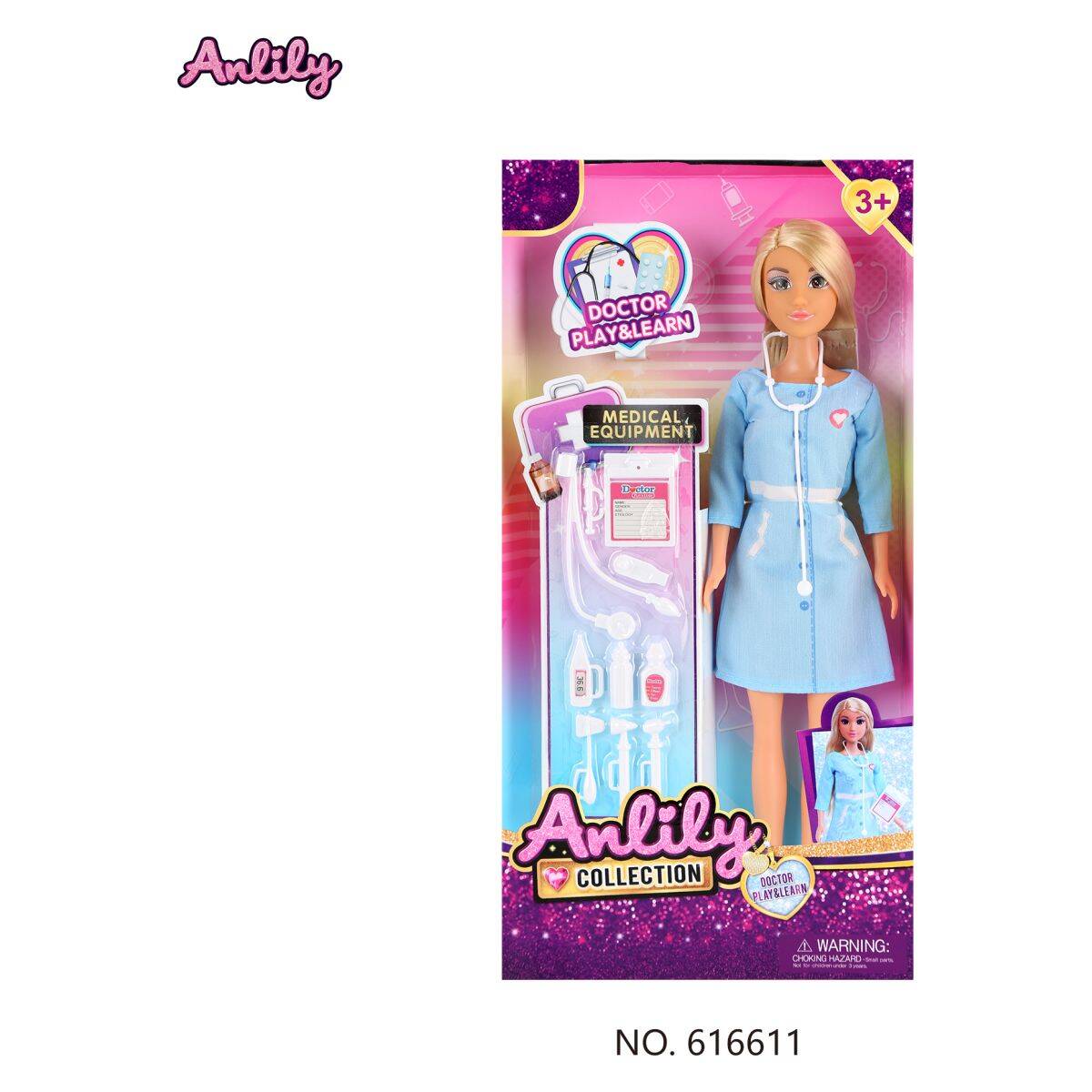 Masen Toys punčka zdravnica