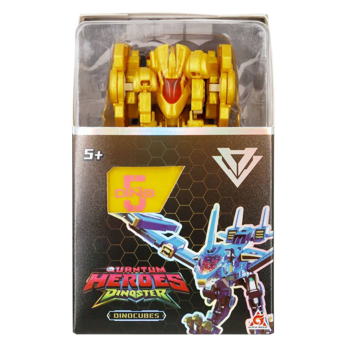 Dinoster Dinocubes PTERABOT zlat 44247