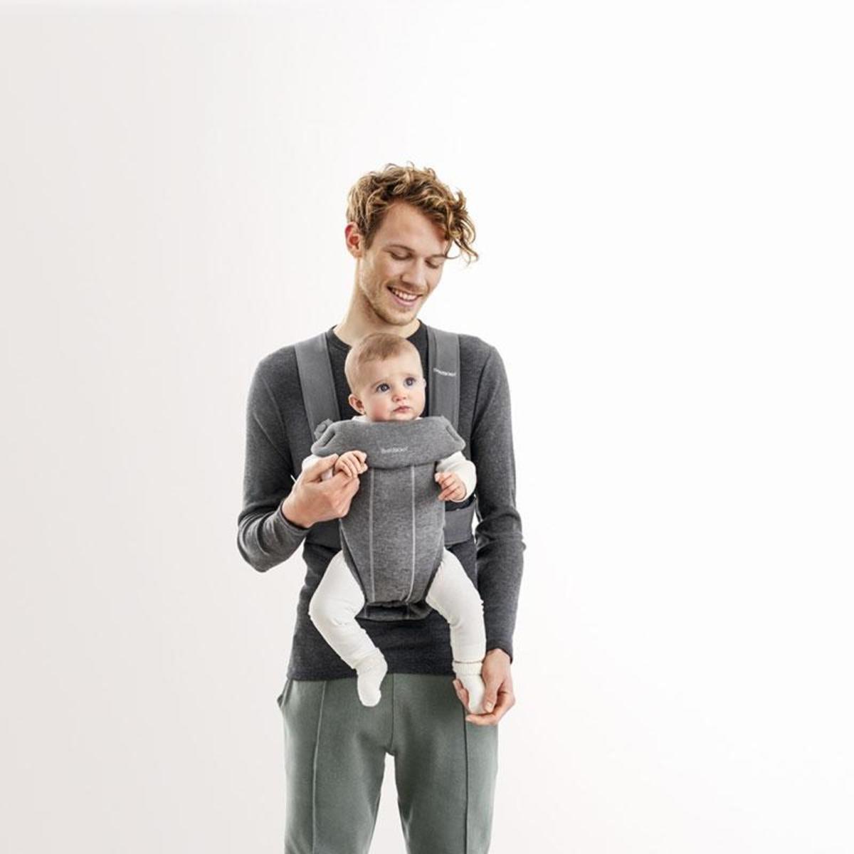 BABYBJORN Nosiljka jersey Mini dark grey