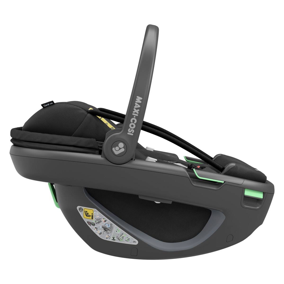 MAXI COSI Autosjedalica i-size 40-75 cm Coral 360 essential black