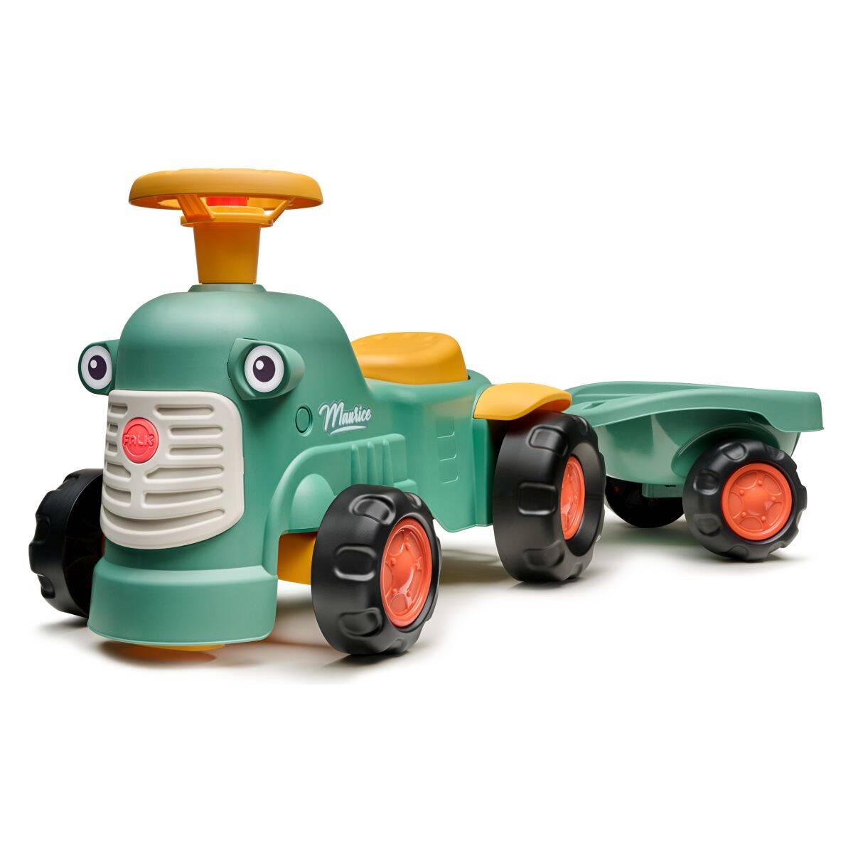 Falk traktor poganjalec Baby s prikolico