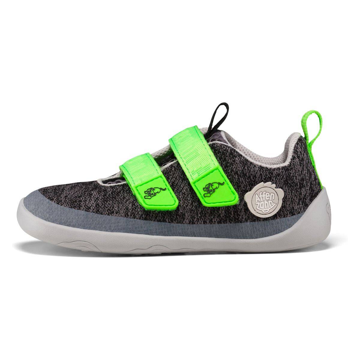 Affenzahn čevelj nizek Knit Happy Panther 00397-80028 barefoot F grey 27