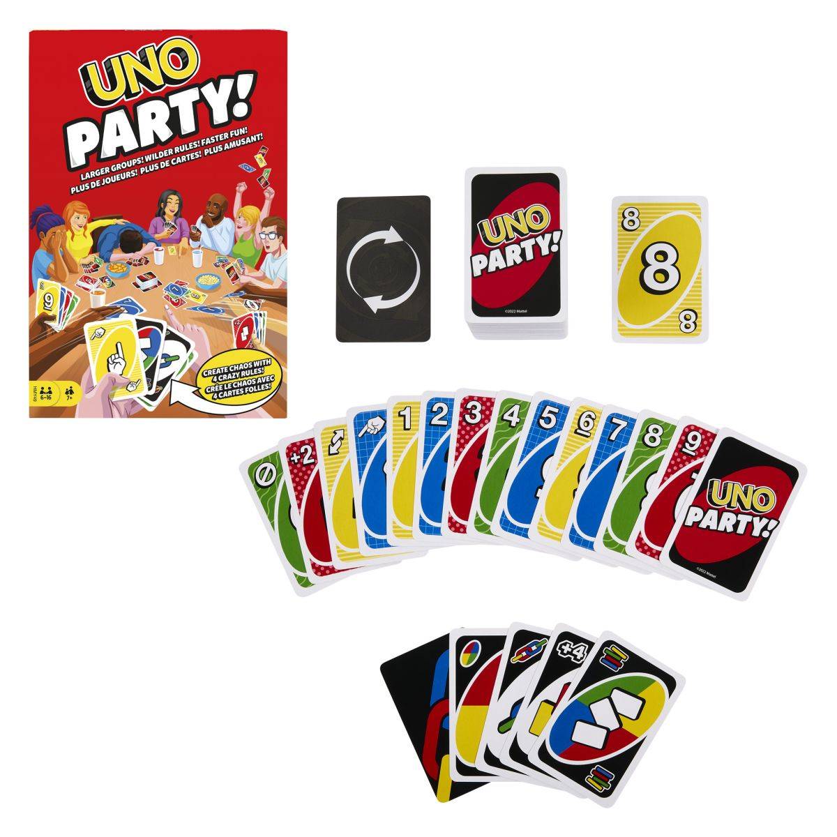 MATTEL karte Uno party
