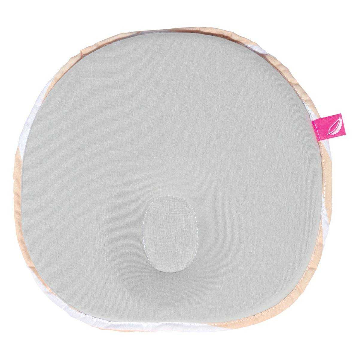 MOTHERHOOD jastuk ergonomski naslon za glavu 0-6 mj  salmon zebra 065/167G