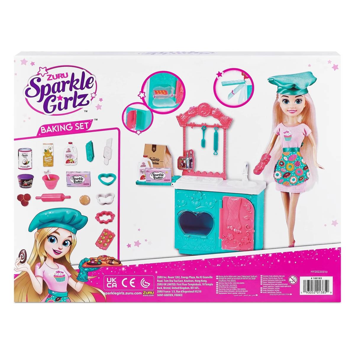 SPARKLE GIRLZ - kuharica set za igru (lutka 27cm) 100183