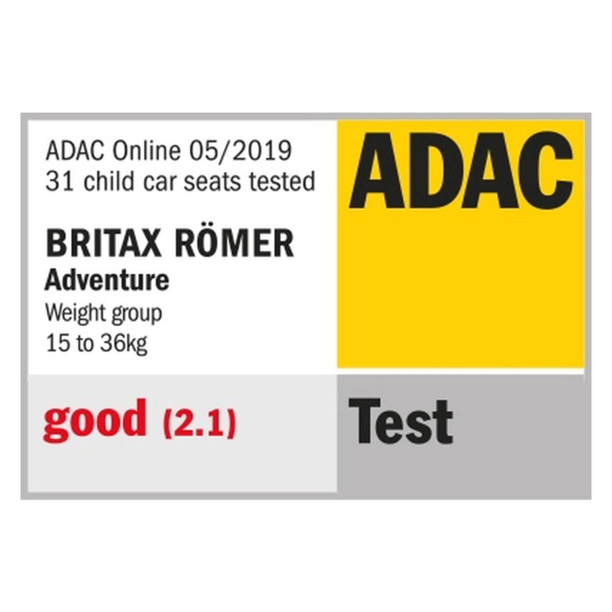 Britax romer hotsell adventure 2019