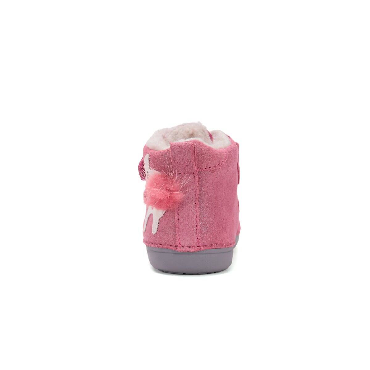 D.D.Step čevelj gležnjar W066-52733B podložen D dark pink 20