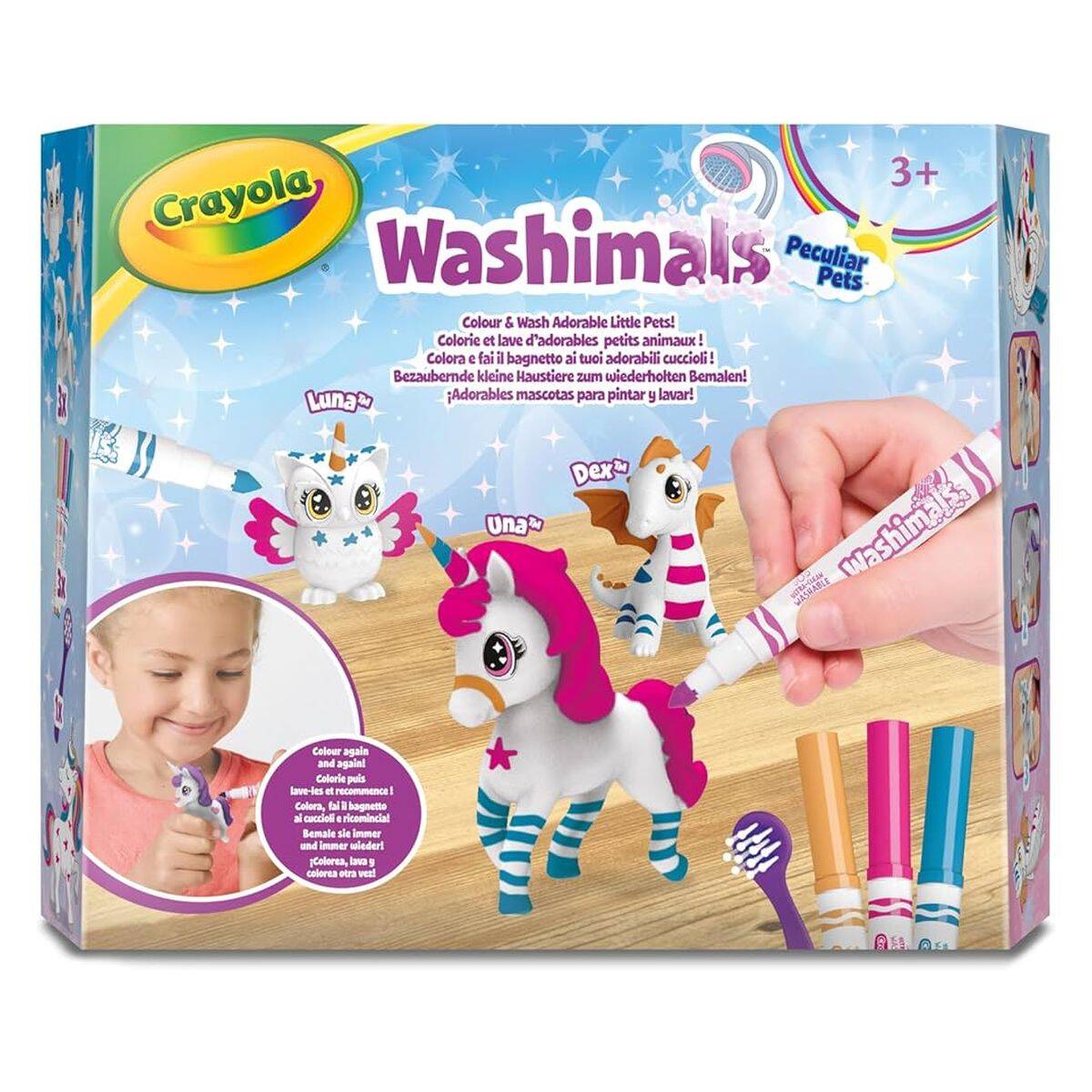 Crayola washimals figure hišnih ljubljenčkov 3 set