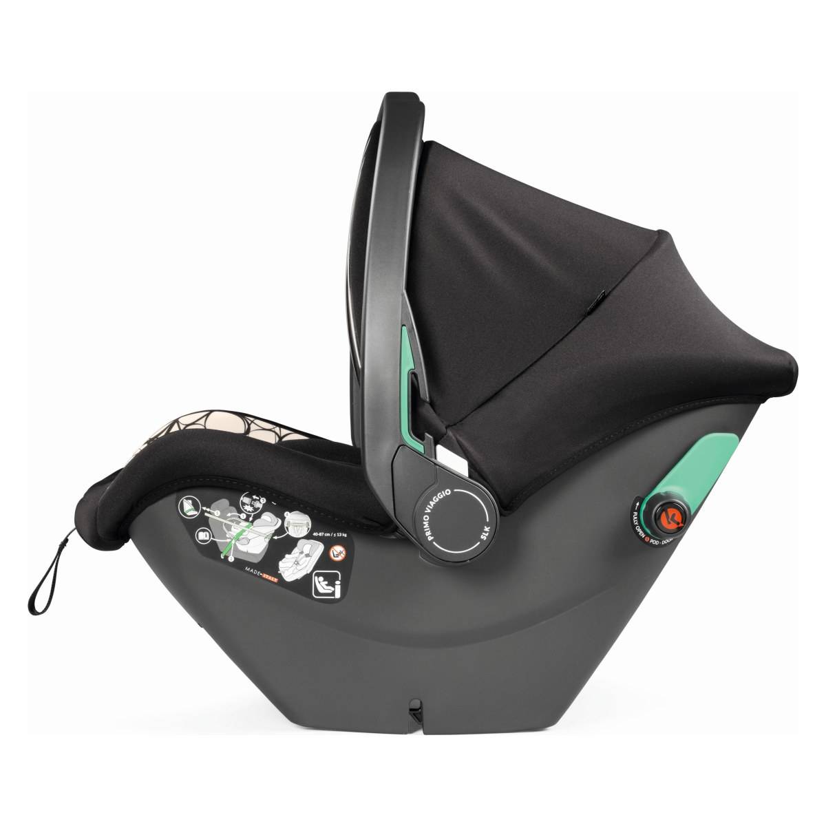 Peg Perego Avtosedež i-size 40-87 cm Primo Viaggio SLK graphic gold ...