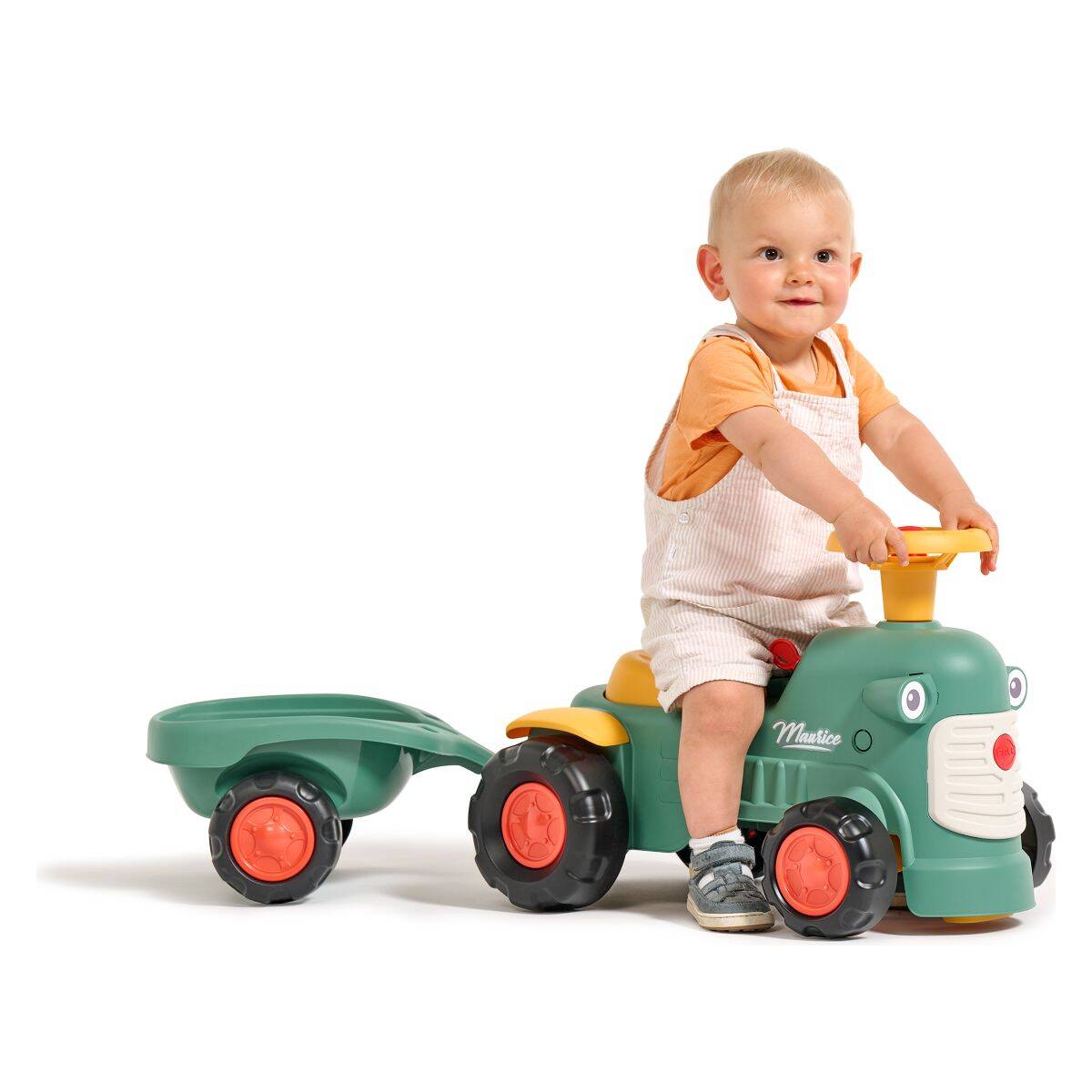 Falk traktor poganjalec Baby s prikolico