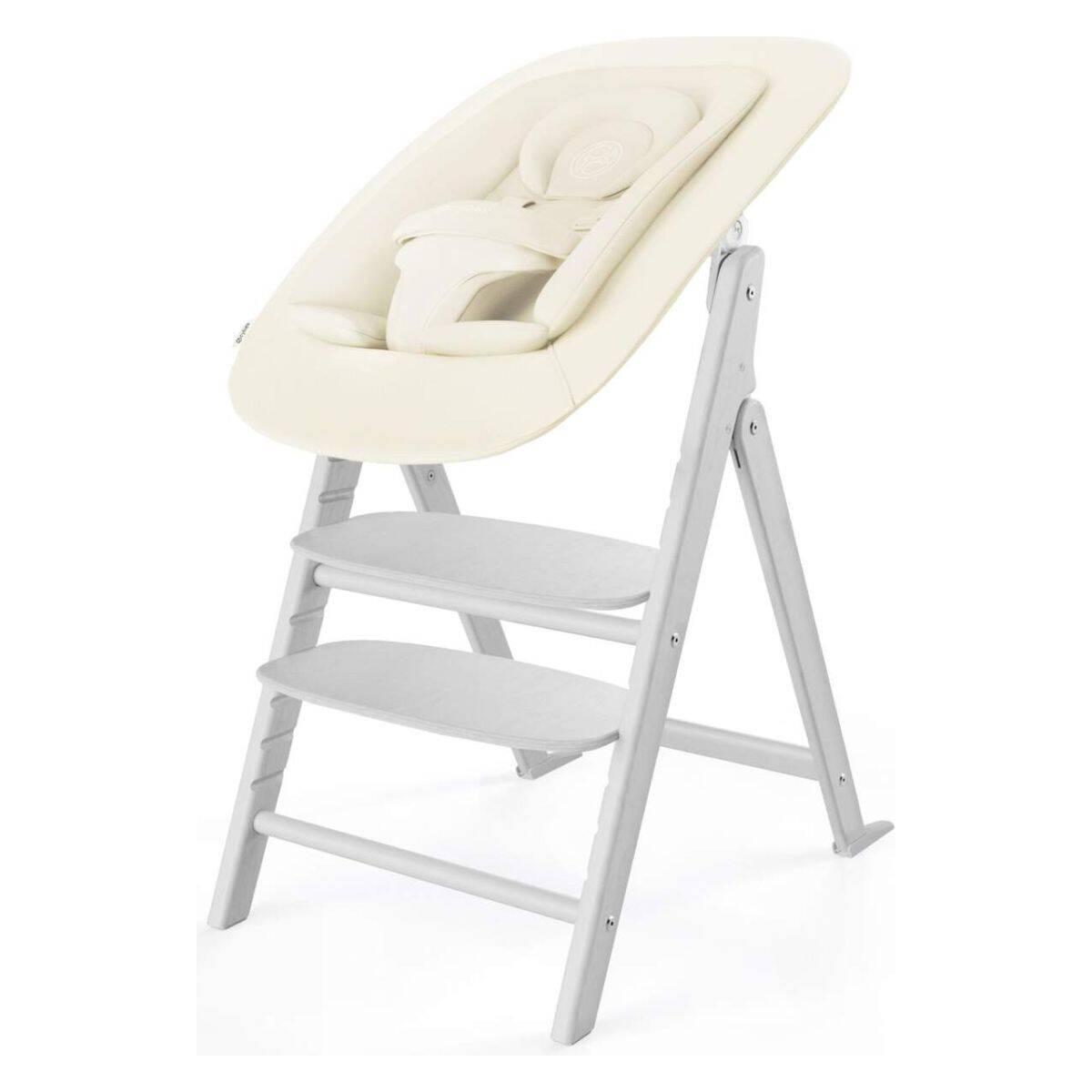 Cybex stol za hranjenje Click & Fold 4 v 1 all white