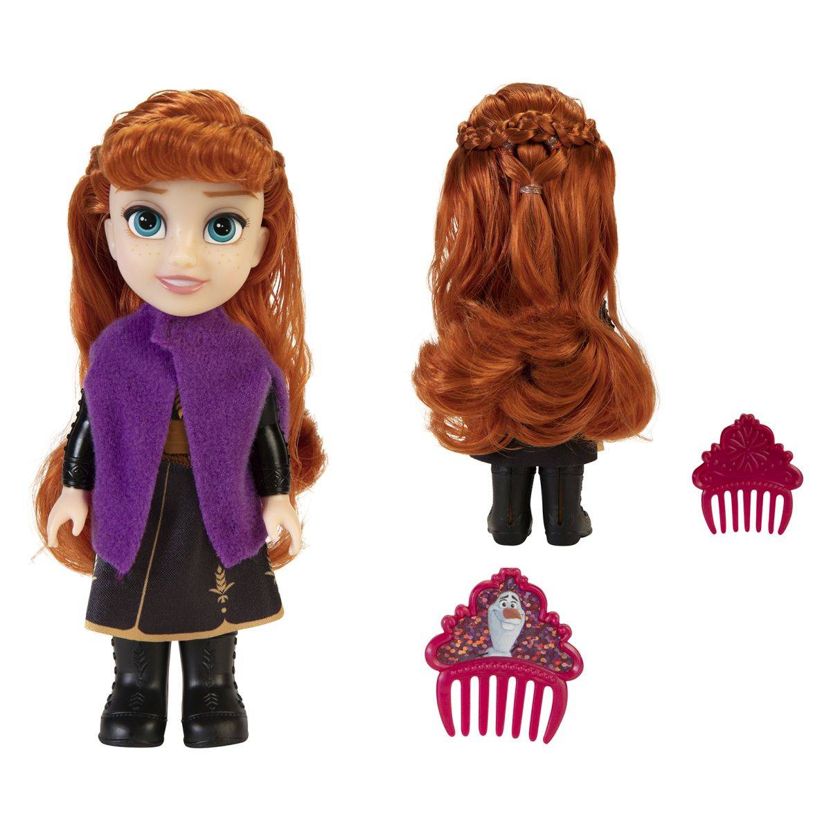 Jakks Pacific punčka Frozen Petite 15 cm sort.