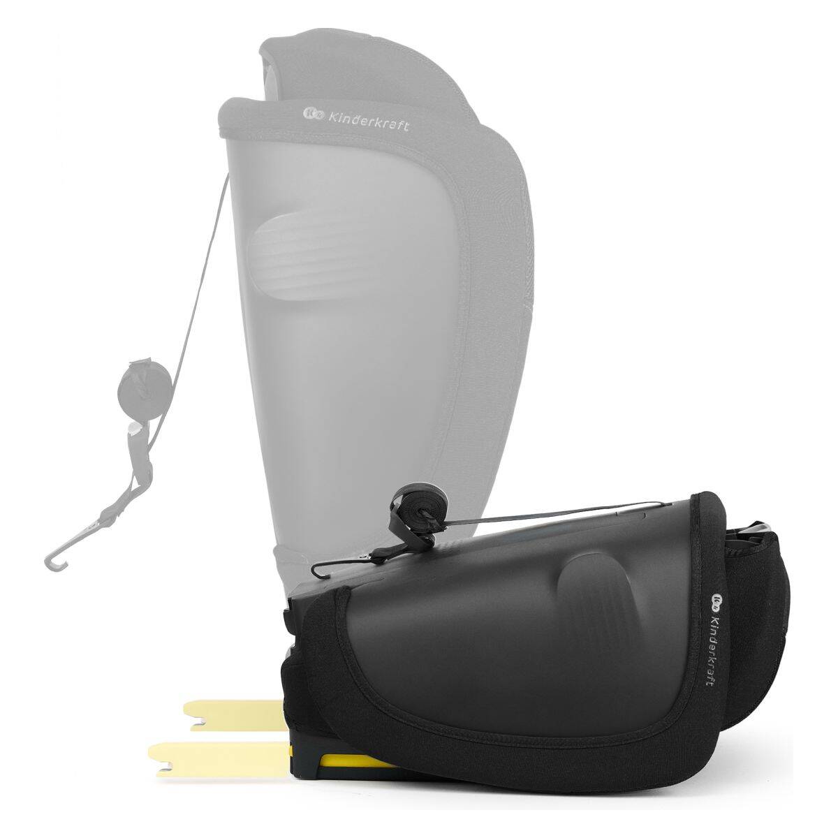 Kinderkraft Avtosedež i-size 76-150 cm Fix2Go black