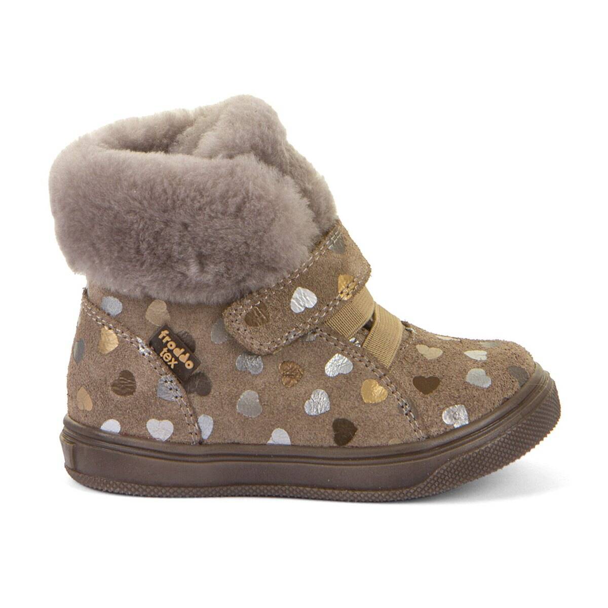 Froddo čevelj gležnjar - membrana G2110144 BASCO TEX podloženi D beige 26