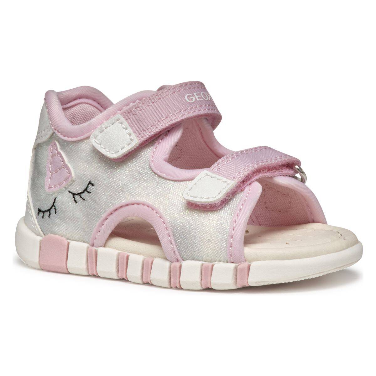 Geox sandal B5517A B SANDAL IUPIDOO A C0566 0AS54 D silver/pink 25