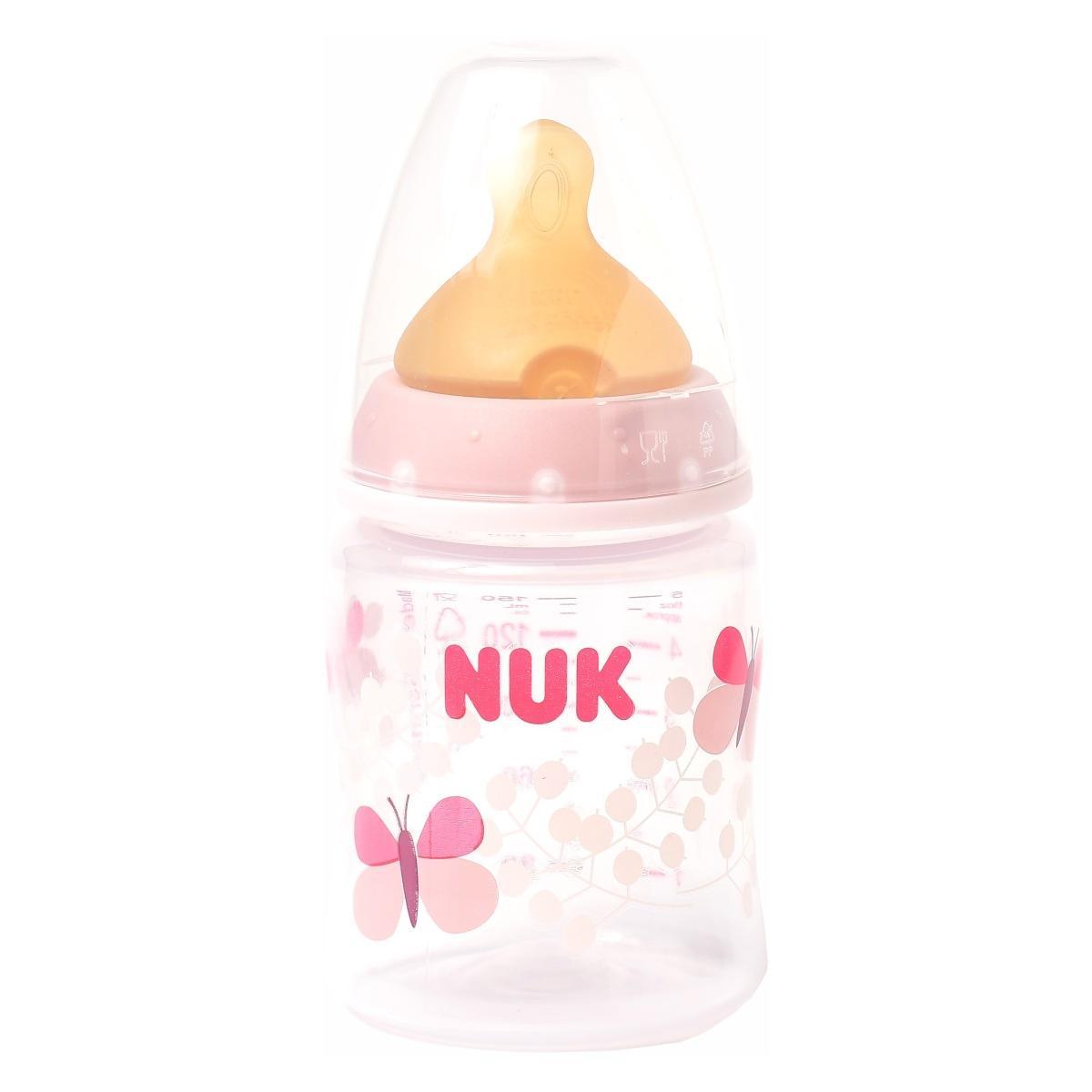 NUK plastična bočica 150 ml, latex FC+